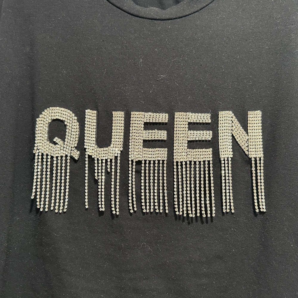 QUEEN Rhinestone Tee.